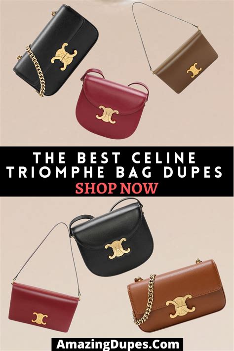 celine medium clasp bag replica redit|celine triomphe bag dupes.